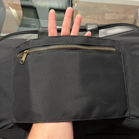 Nomad Lane Black Bento Bag Travel Carry On Personal Item Duffle Weekend - Picture 16 of 16